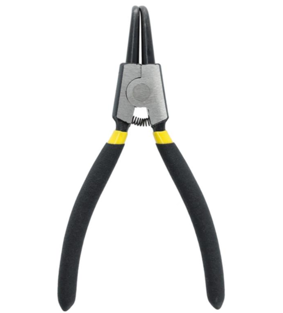 Szczypce segera zewnętrzne wygięte 180 mm DREL