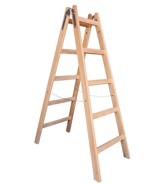 Drabina DREWNIANA 12-stopniowa