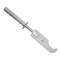 Uchwyt do grzejnika biały zw.