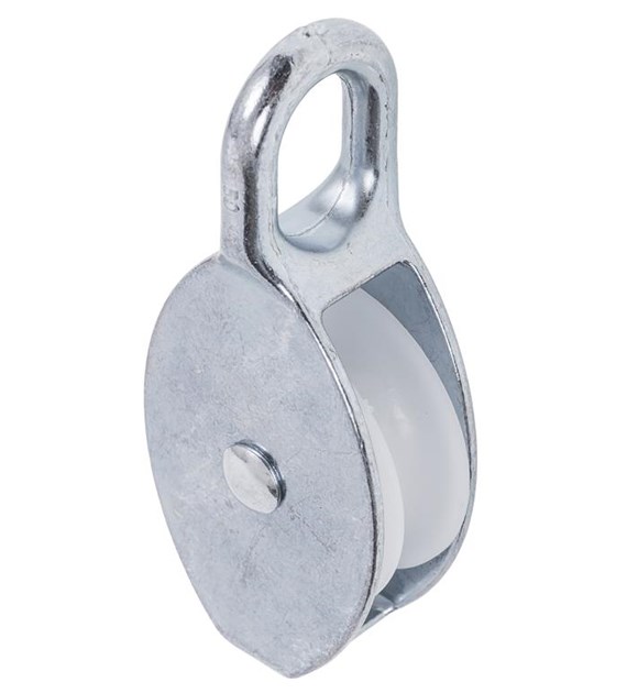 Bloczek pojedynczy z plastikową rolką 50 mm DIAMANTO