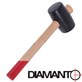 Młotek gumowy rączka drewniana 340g DIAMANTO (45x51x82mm)
