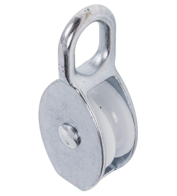 Bloczek pojedynczy z plastikową rolką 40 mm DIAMANTO