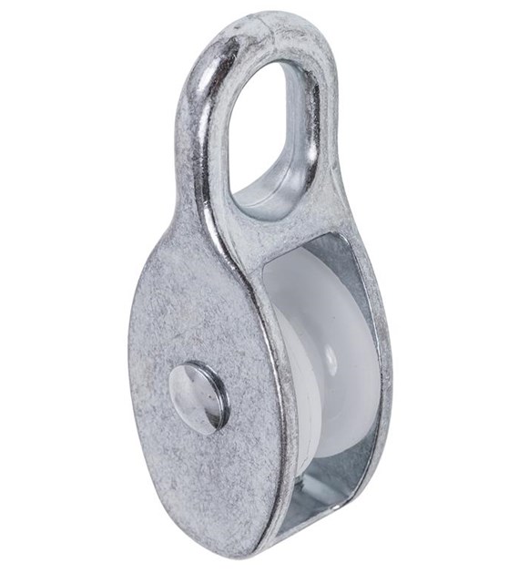 Bloczek pojedynczy z plastikową rolką 30 mm DIAMANTO