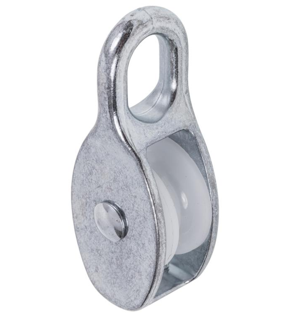 Bloczek pojedynczy z plastikową rolką 30 mm DIAMANTO