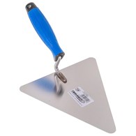 Kielnia trójkąt nierdzewna 200mm uchwyt gumowy