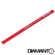 Ołówek stolarski 250mm - czerwony DIAMANTO