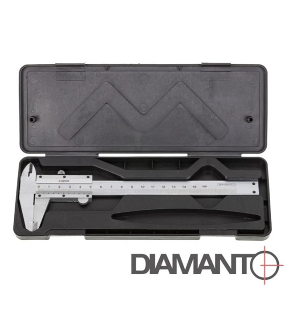 Suwmiarka ANALOGOWA 150mm 0,02mm + etui DIAMANTO STANDARD