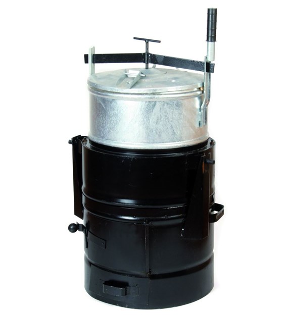 Parnik węglowy  60 L lakierowany