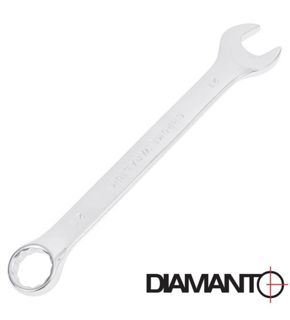 Klucz płasko - oczkowy CV 21 mm DIAMANTO