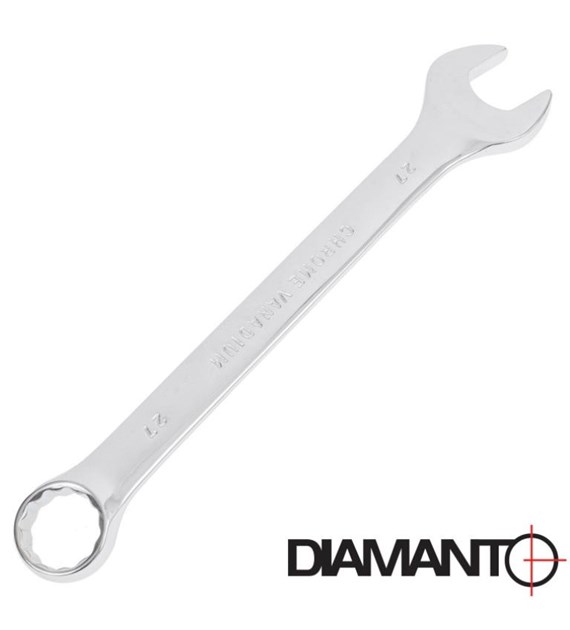 Klucz płasko - oczkowy CV 27 mm DIAMANTO
