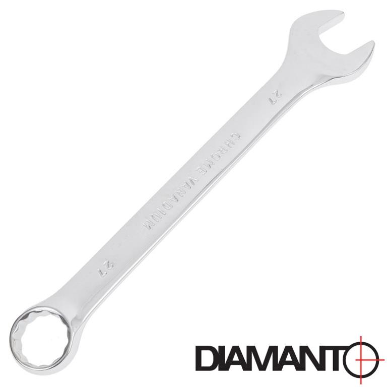 Klucz płasko - oczkowy CV 27 mm DIAMANTO