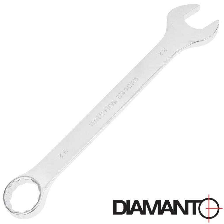 Klucz płasko - oczkowy CV 32 mm DIAMANTO