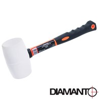 Młotek gumowy FG - biała guma 600g DIAMANTO (58x63x101mm)