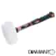 Młotek gumowy FG - biała guma 600g DIAMANTO (58x63x101mm)
