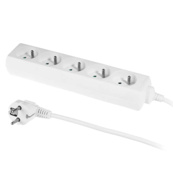 Przedłużacz elektryczny 5G Z/U 3m