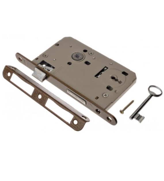 Zamek drzwiowy wpuszczany JANIA 72/60 klucz