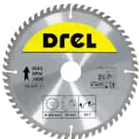Piła tarczowa DREL CV do drewna ze spiekiem 200 x 30 mm 60T