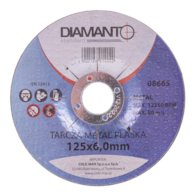 Tarcza metal szlif 125x6,0mm DIAMANTO STANDARD