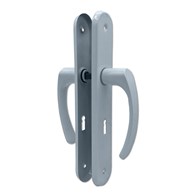 Klamka drzwiowa seger.długi szyld  60KL. BIAŁY