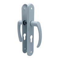 Klamka drzwiowa seger.długi szyld  60WKŁ.BIAŁY