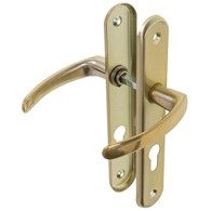 Klamka drzwiowa 'F-4' długi szyld 90 wkład 'G'