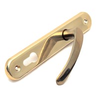 Klamka drzwiowa 'F-4' długi szyld 72 klucz 'G'