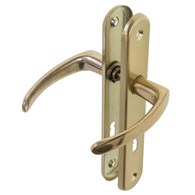 Klamka drzwiowa 'F-4' długi szyld 72 klucz 'G'