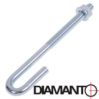 Naciągi do siatki ocynkowane 10 ''U'' oczko otwarte DIAMANTO