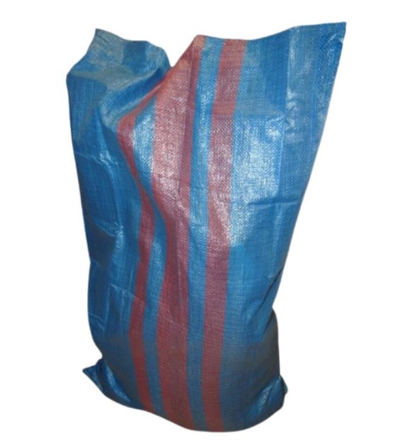 Worek PP 65x105cm 50KG niebieski/żółty