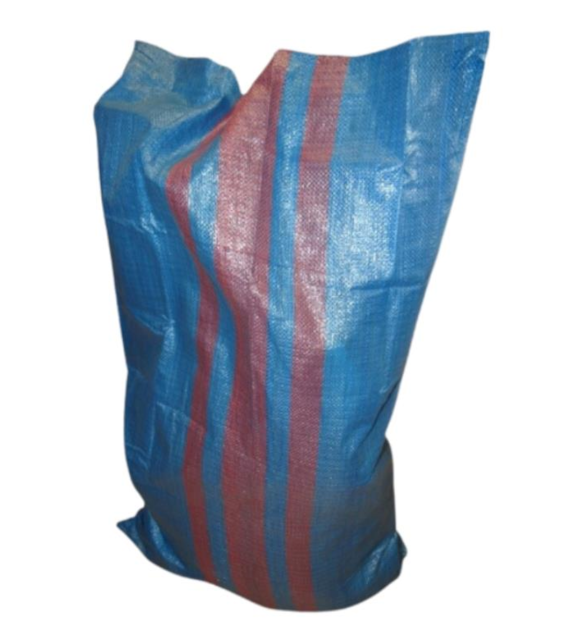 Worek PP 65x105cm 50KG niebieski/żółty