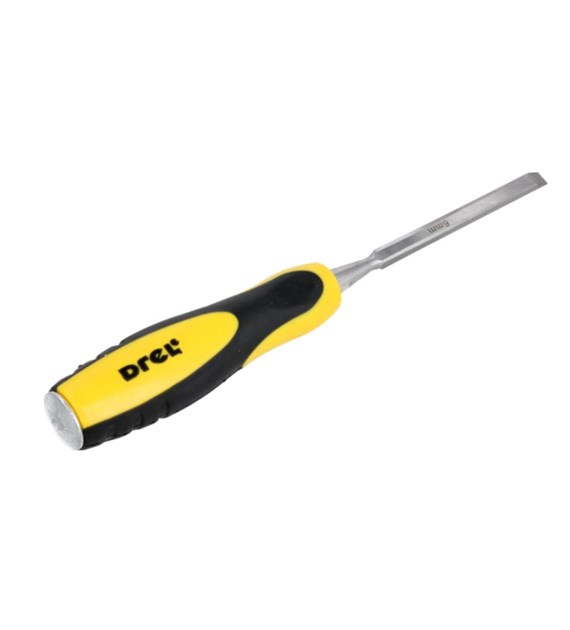 Dłuto do drewna 6 mm płaskie z plastikowym uchwytem