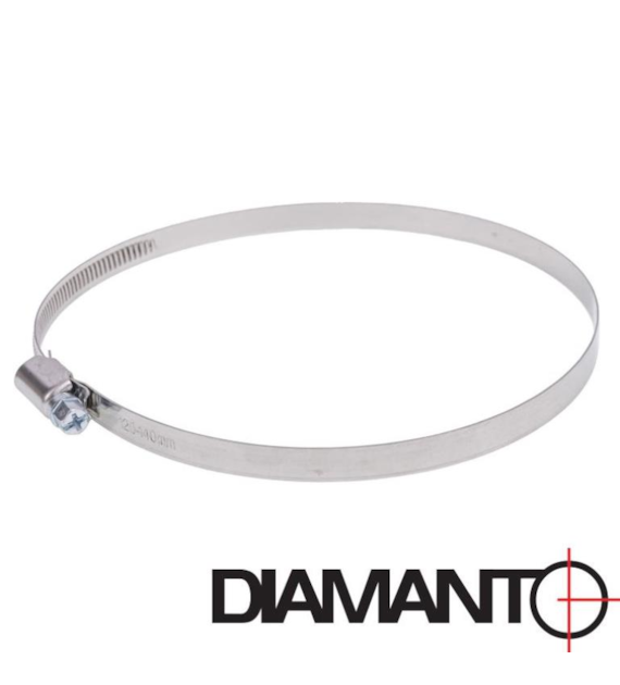 Opaska ślimakowa 120 - 140mm DIAMANTO