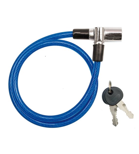 Zabezpieczenie rowerowe na kluczyk 8x650mm