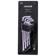 Klucze imbusowe TORX T10 - T55 długie DIAMANTO PROFESSIONAL