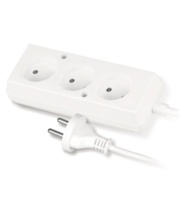 Przedłużacz elektryczny 3G B/U 3m