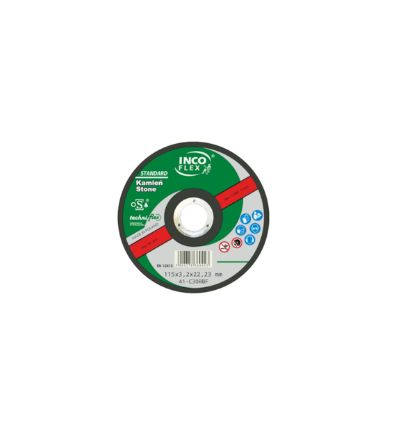 Tarcza INCO beton płaska 115x3,2mm