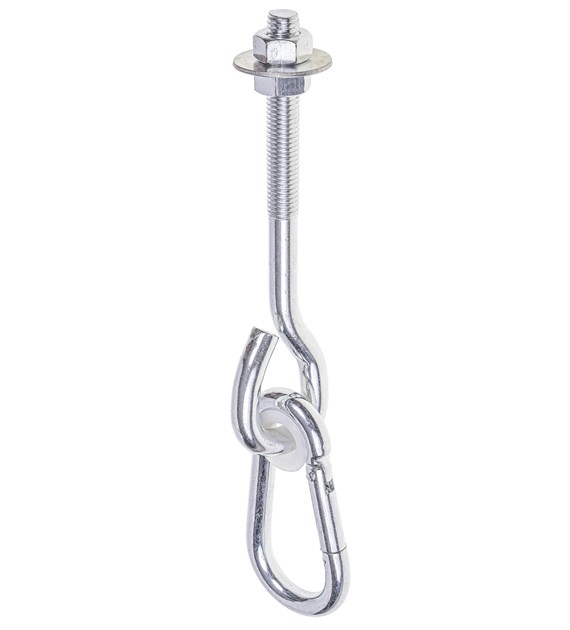 Mocowanie huśtawki 12 x 170 mm z karabińczykiem DIAMANTO