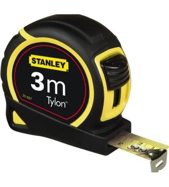 STANLEY Miara TYLON 3m/12,7mm, obudowa z tworzywa, blister