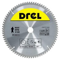 Piła tarczowa DREL CV do drewna ze spiekiem 300 x 30 mm 80T