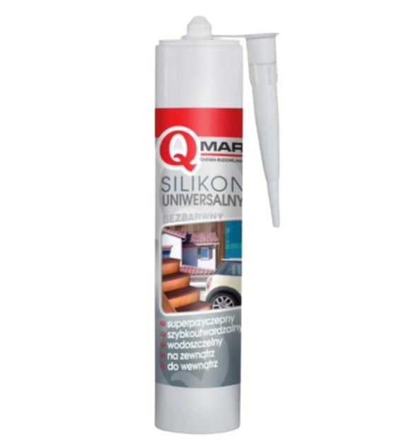 Silikon UNIWERSALNY bezbarwny 300ml