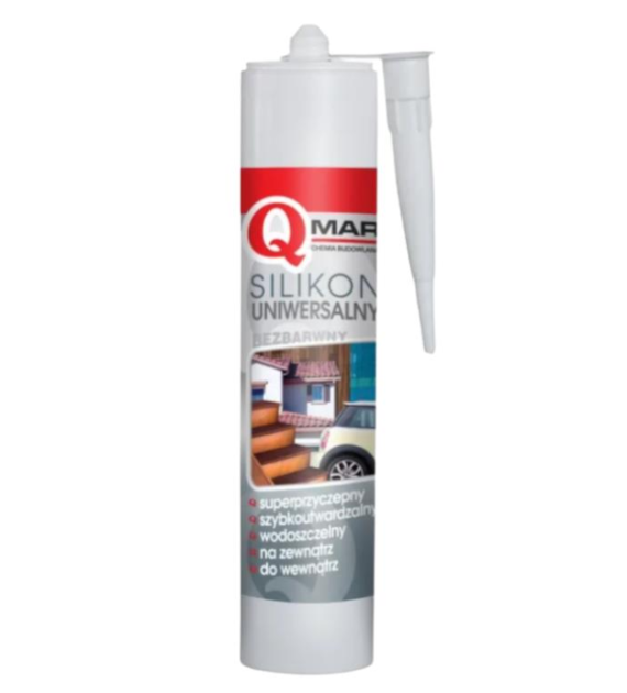 Silikon UNIWERSALNY bezbarwny 300ml
