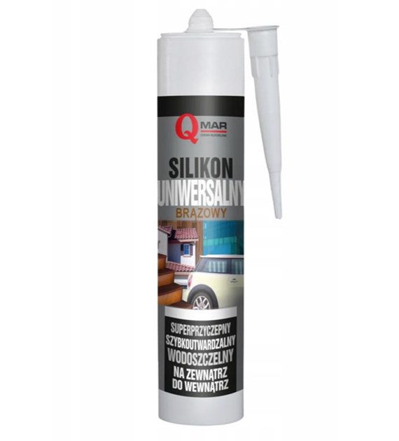 Silikon UNIWERSALNY brąz 300ml