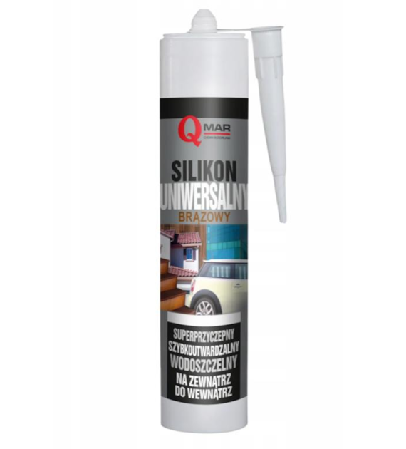 Silikon UNIWERSALNY brąz 300ml
