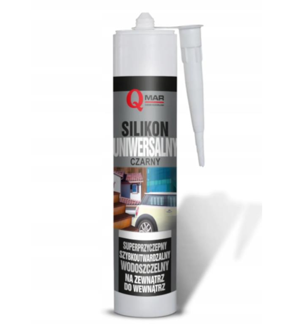 Silikon UNIWERSALNY czarny 300ml