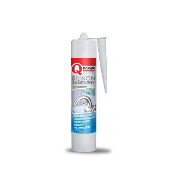 Silikon SANITARNY bezbarwny 300ml