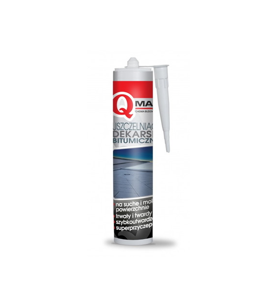 Uszczelniacz bitumiczny dekarski czarny 300ml
