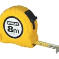 STANLEY Miara 8m/25mm, plastikowa obudowa
