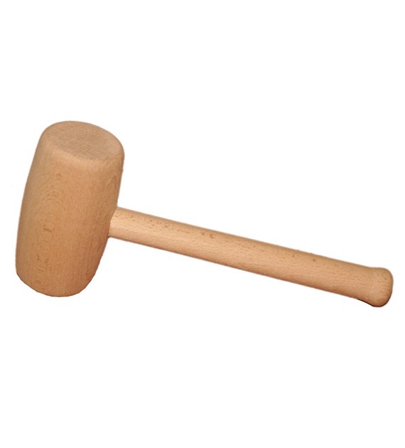 Młotek blacharski drewniany, okrągły