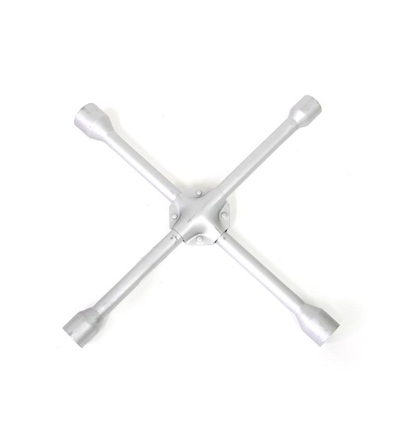 Klucz do kół krzyżakowy WZMOCNIONY fi16 17x19x21x23