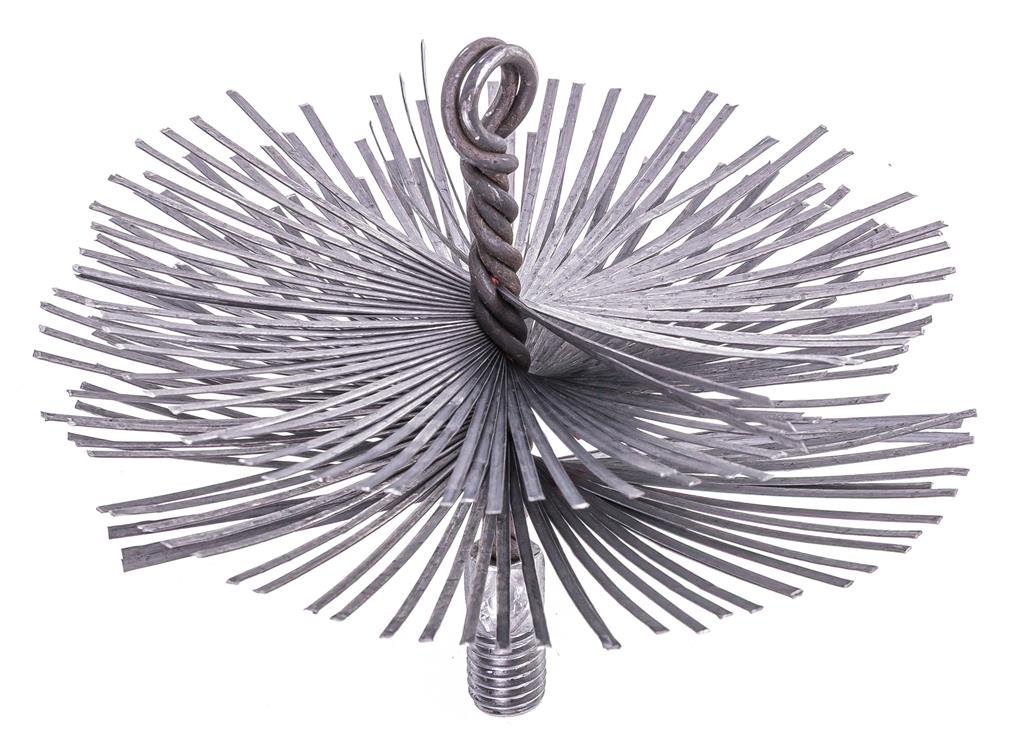 Szczotka kominowa z blaszek 125mm